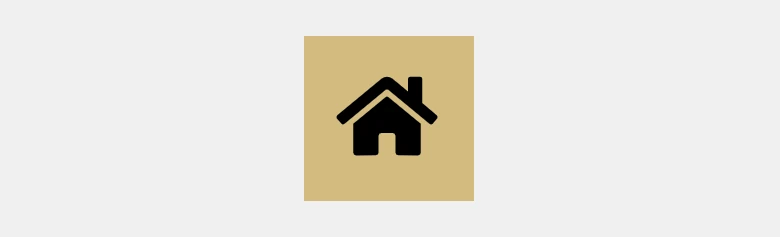 Ein Symbol für ein Haus
