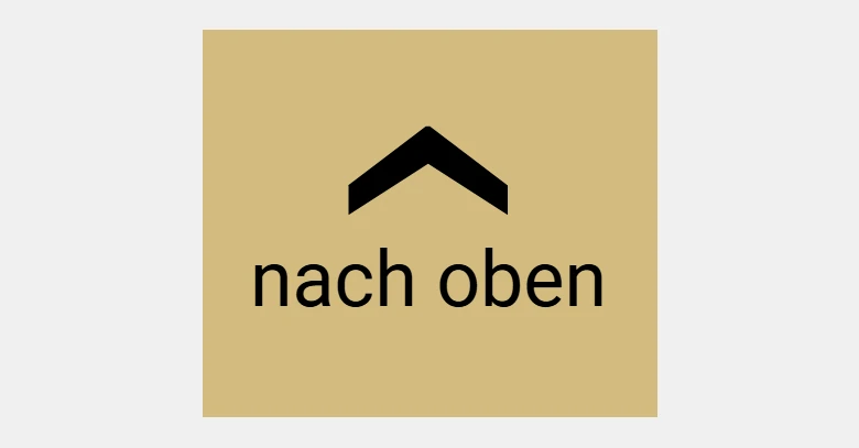 Symbol für den Nach oben - Link