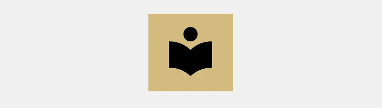 Ein Symbol für ein offenen Buch